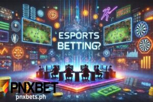 Ang imaheng ito ay naghahandog sa mga tagabasa sa paglalaro ng esports betting, inlalarawan dito ang mga sports ay maaring ng malaro gamit lamang ang mga technolohiya.